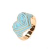 Accesorios Fetiche Suances | Anillo Coraz N Pop Turquesa