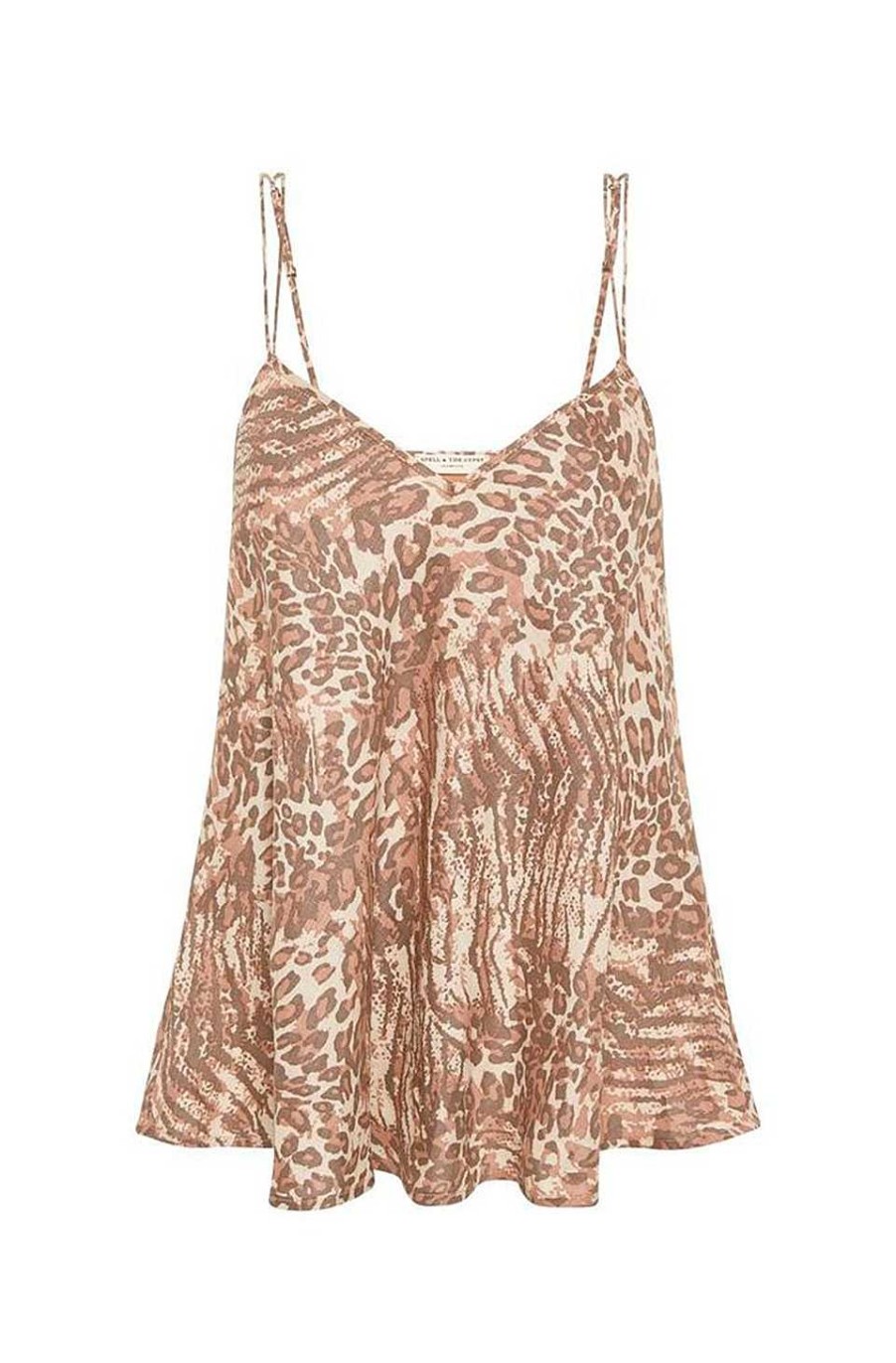 Ropa Fetiche Suances | Top Ada Cami Leopard Spell & The Gypsy