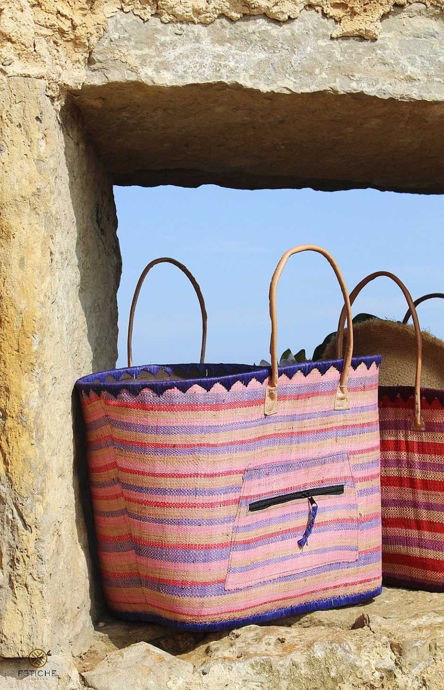 Bolsos Fetiche Suances | Maxi Capazo Boho Violeta