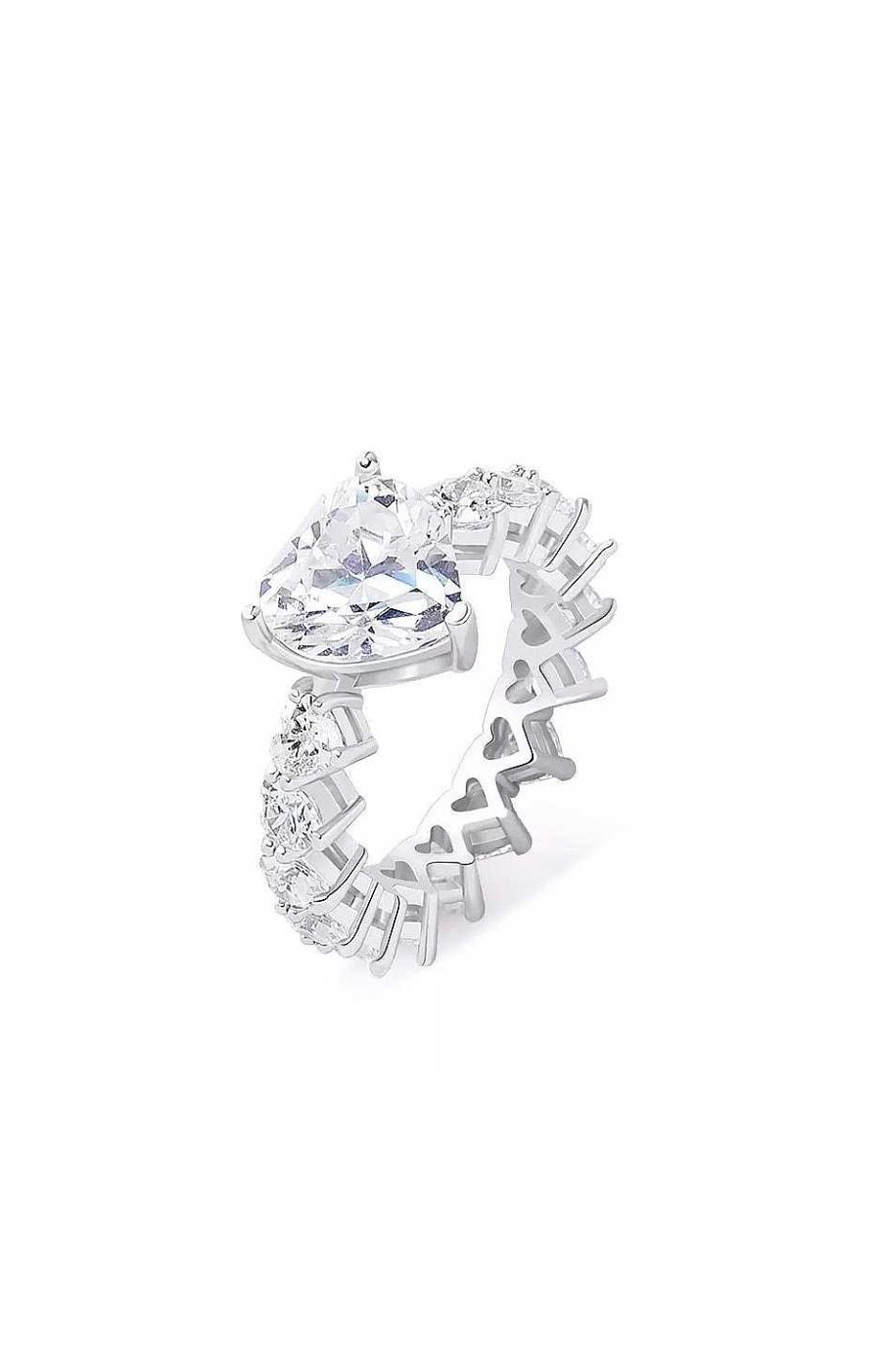 Accesorios Fetiche Suances | Anillo Corazones Plata