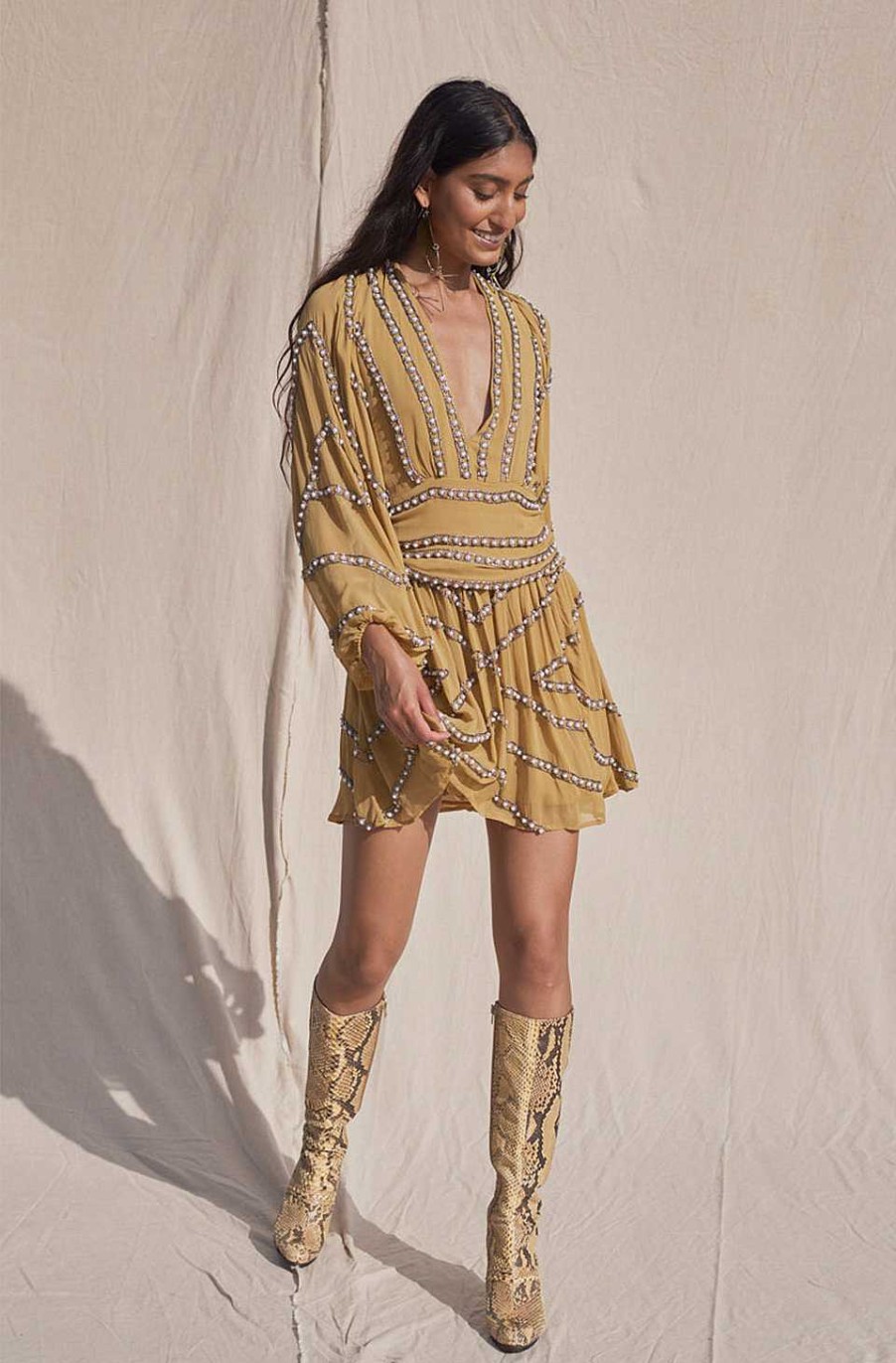 Ropa Fetiche Suances | Vestido Golden Hour Gold