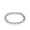 Accesorios Fetiche Suances | Pulsera Tennis Corazones Plata