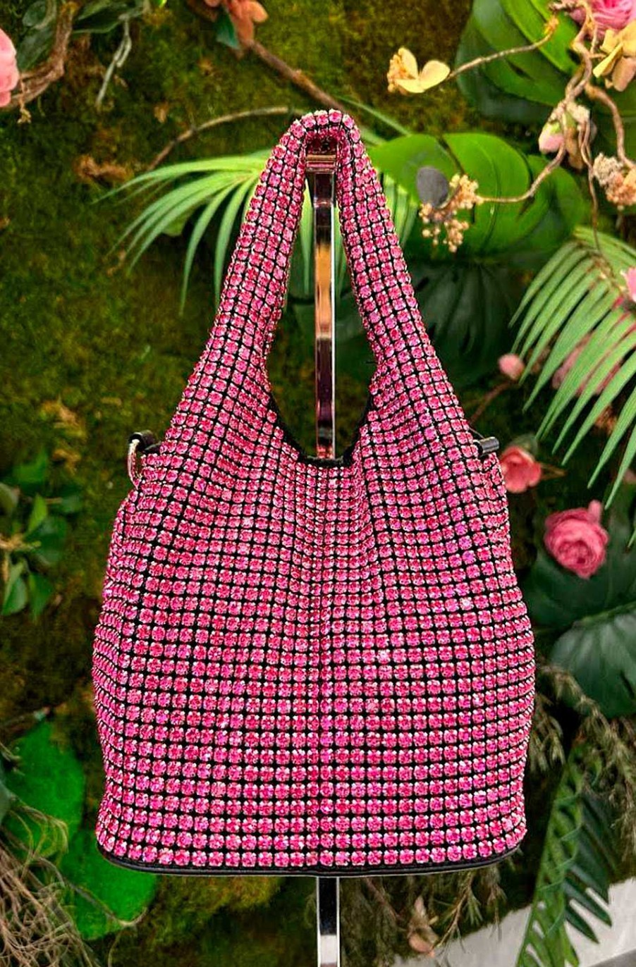 Bolsos Fetiche Suances | Bolso Saquito Joya Rosa