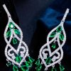 Accesorios Fetiche Suances | Pendientes Estilo Vintage Verde Esmeralda