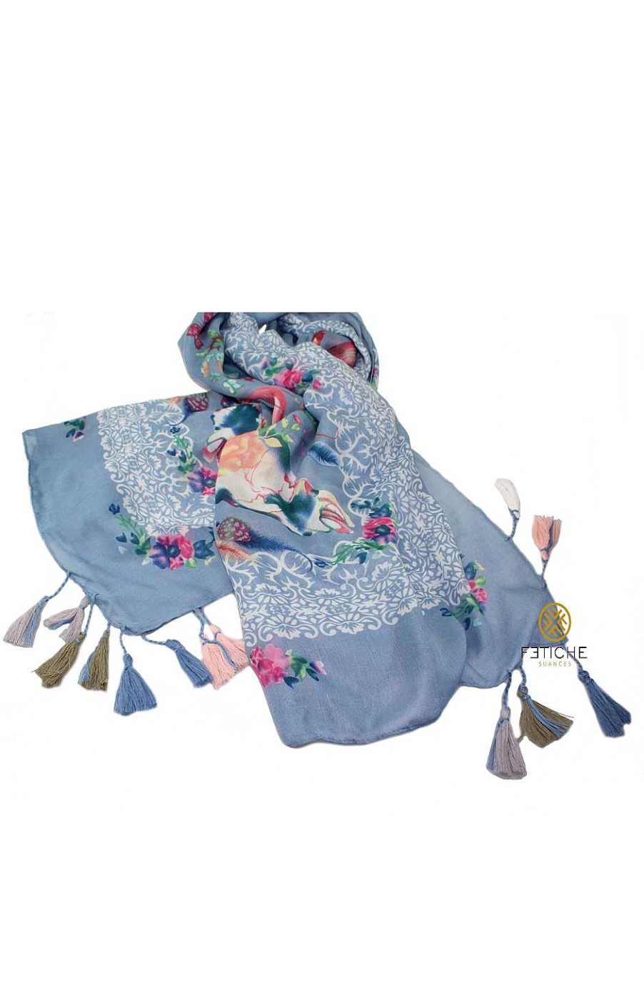 Accesorios Fetiche Suances | Foulard Indigo