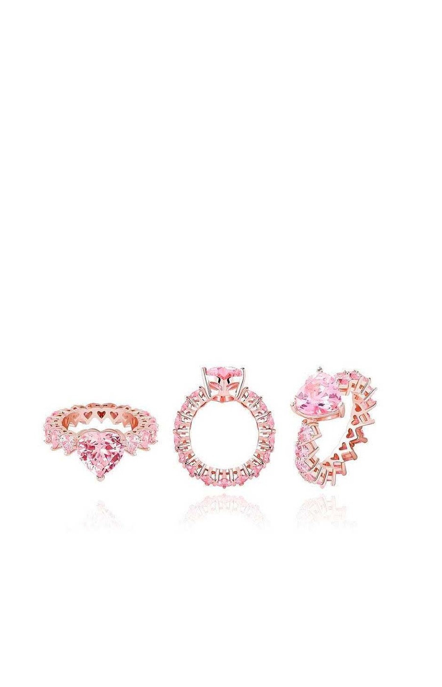 Accesorios Fetiche Suances | Anillo Corazones Pink