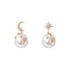 Accesorios Fetiche Suances | Pendientes Perlas Luna Y Estrellas