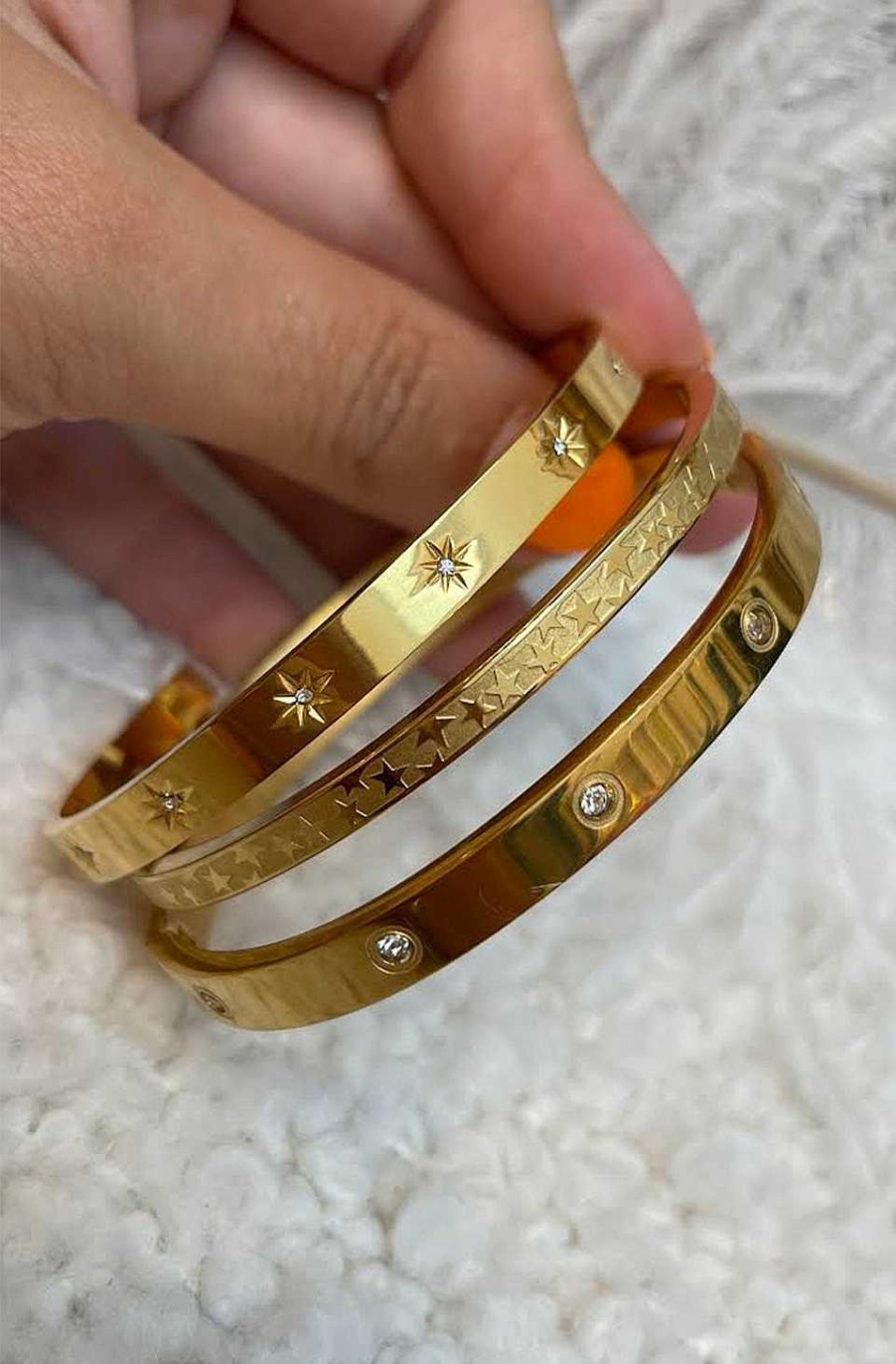 Accesorios Fetiche Suances | Pulsera Estrellas Gold