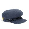 Accesorios Fetiche Suances | Gorra Gris Marengo Con Cadena