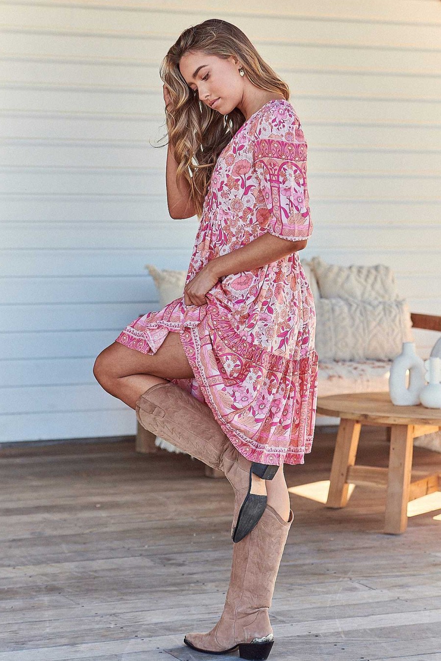 Ropa Fetiche Suances | Vestido Leena Print Finch