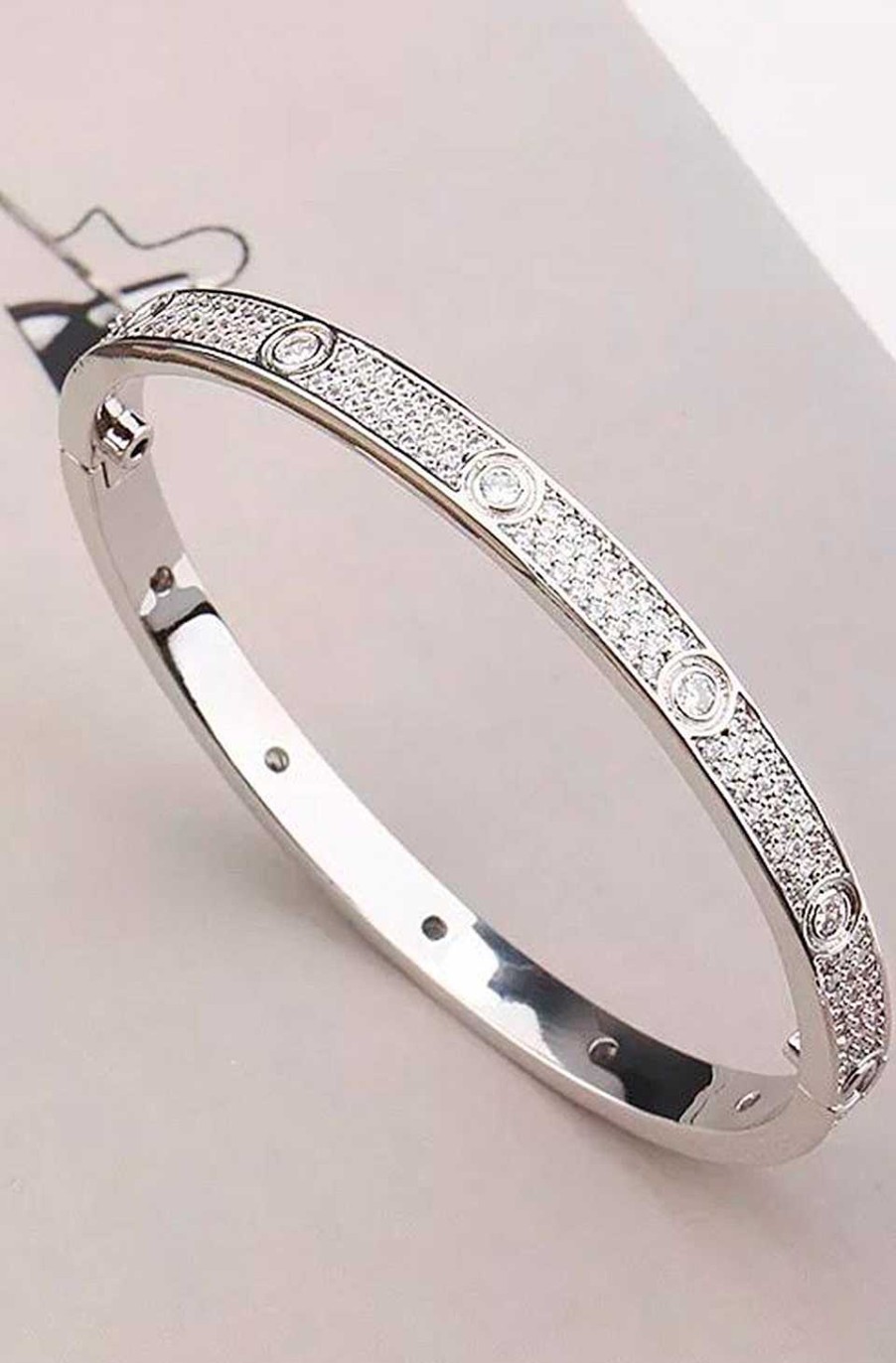 Accesorios Fetiche Suances | Pulsera Circonitas Plata