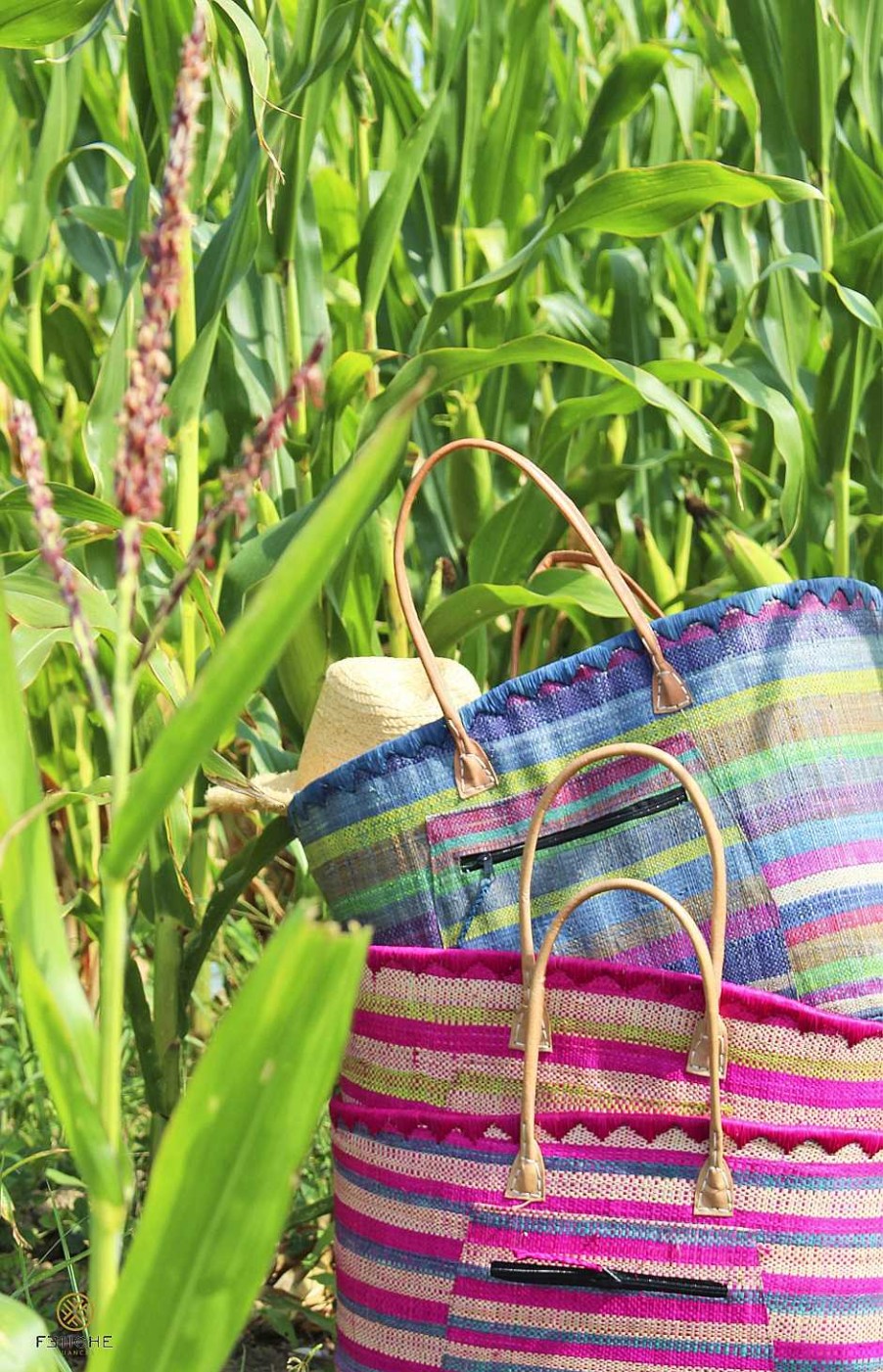 Bolsos Fetiche Suances | Maxi Capazo Boho Fucsia