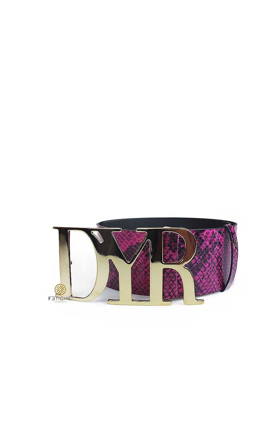 Accesorios Fetiche Suances | Cintur N Dyr Serpiente Fucsia