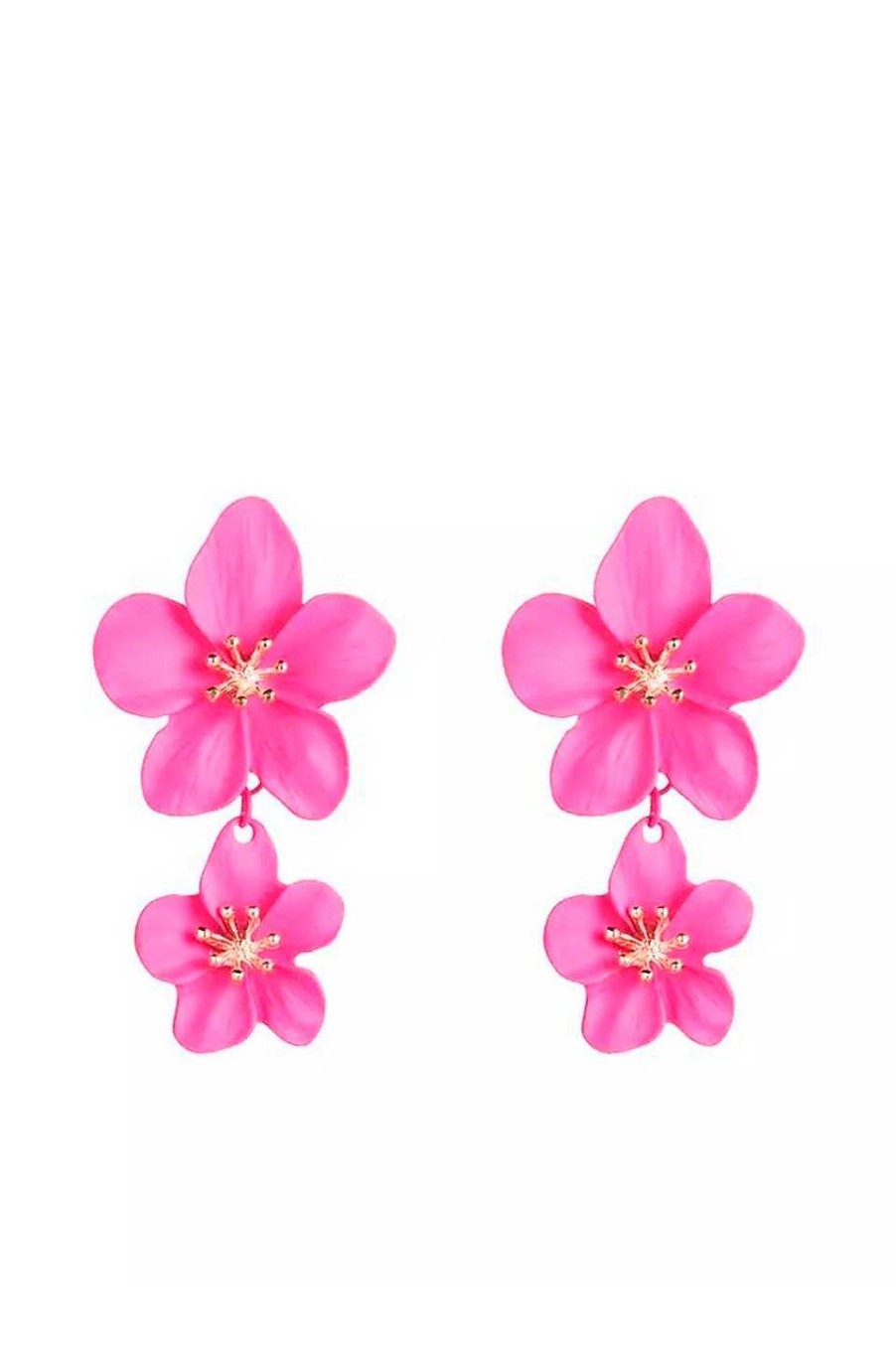 Accesorios Fetiche Suances | Pendientes Flores Fucsia