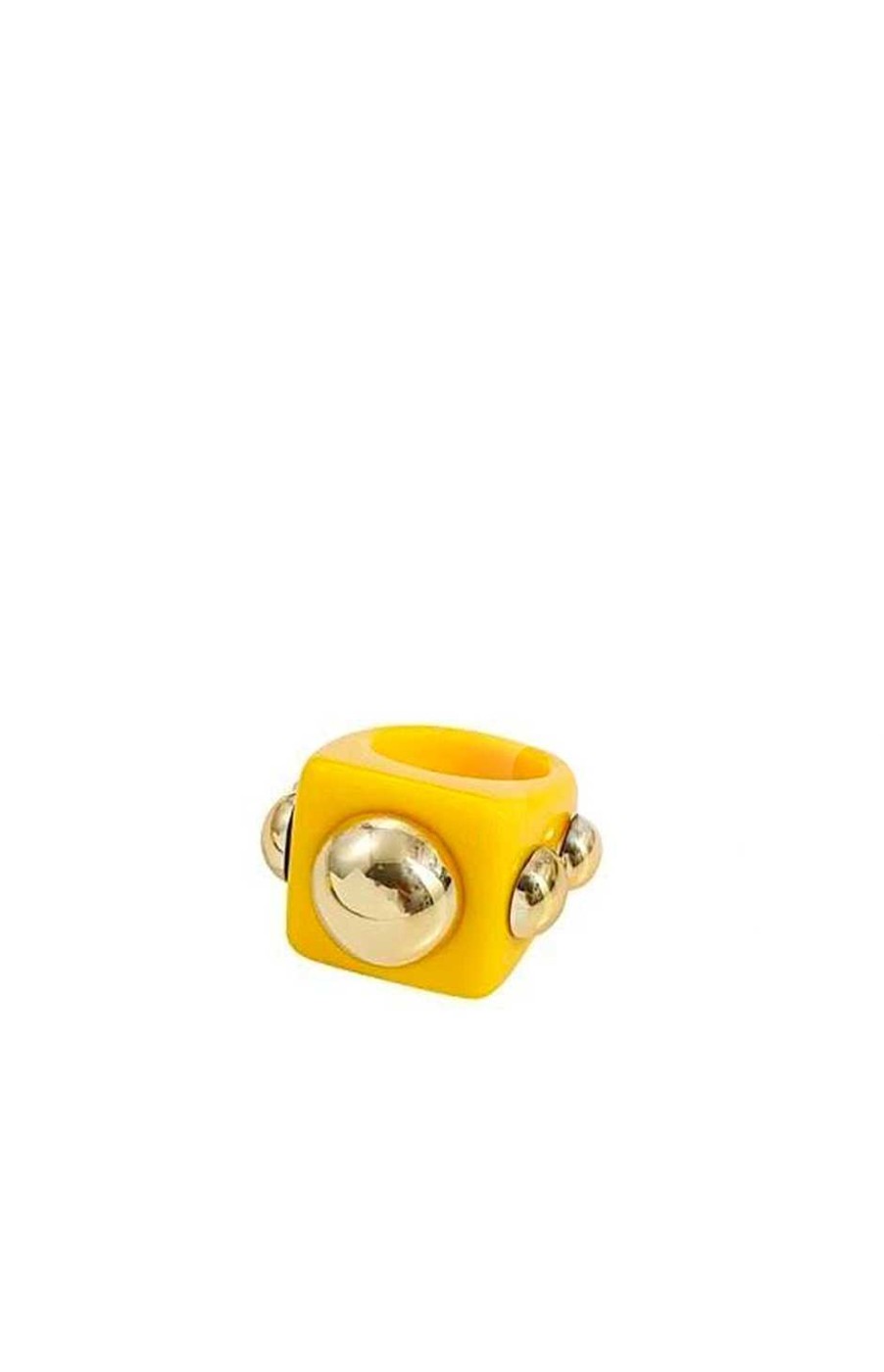 Accesorios Fetiche Suances | Anillo Chunky Amarillo