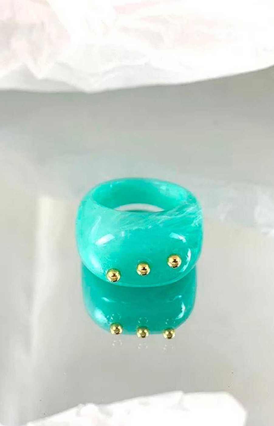 Accesorios Fetiche Suances | Anillo Verde Agua