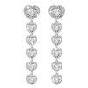 Accesorios Fetiche Suances | Pendientes Corazones Multi Silver