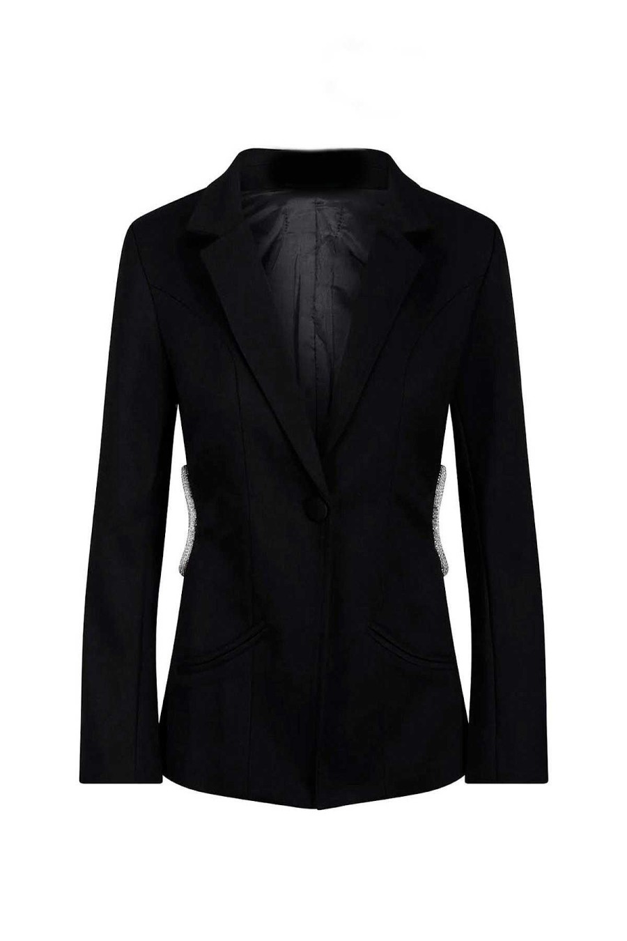 Ropa Fetiche Suances | Blazer Negra Cristales