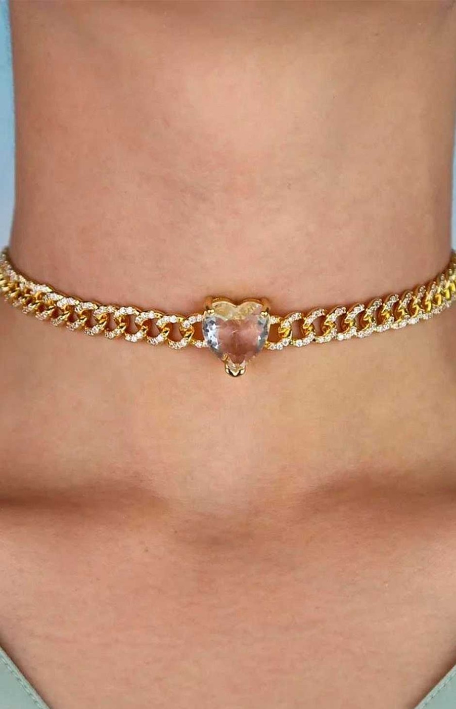 Accesorios Fetiche Suances | Collar Golden Heart