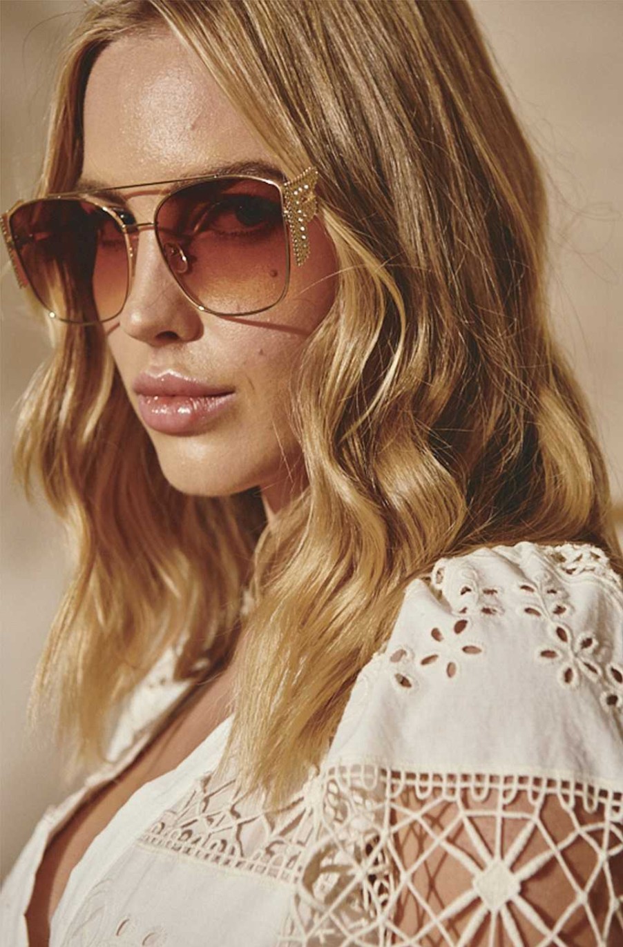 Accesorios Fetiche Suances | Gafas De Moda Dorada F