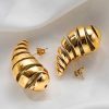 Accesorios Fetiche Suances | Pendientes Espiral Dorado