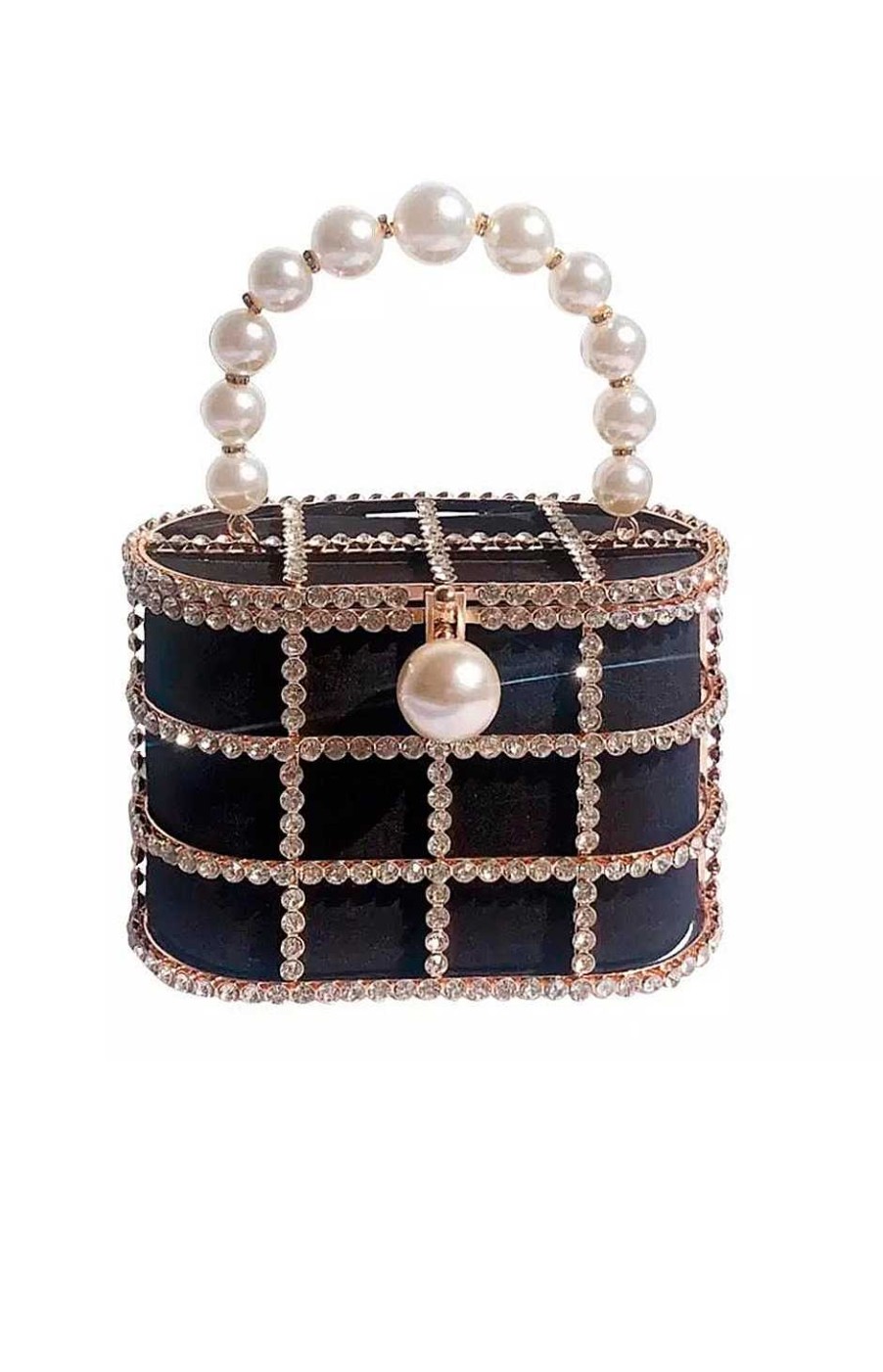 Bolsos Fetiche Suances | Bolso Pearls Negro