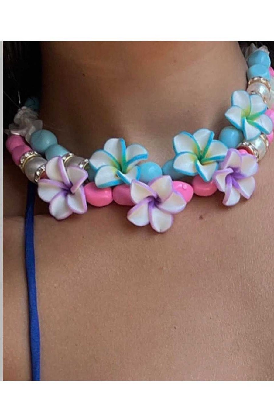 Accesorios Fetiche Suances | Collar Hawai Turquesa