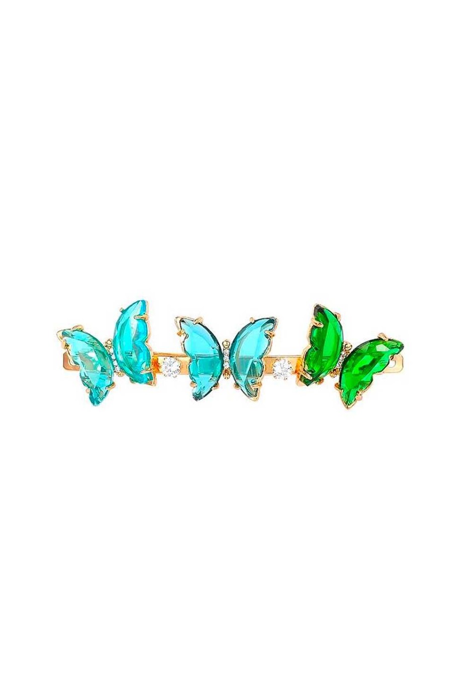 Accesorios Fetiche Suances | Horquilla Mariposas Blue & Green