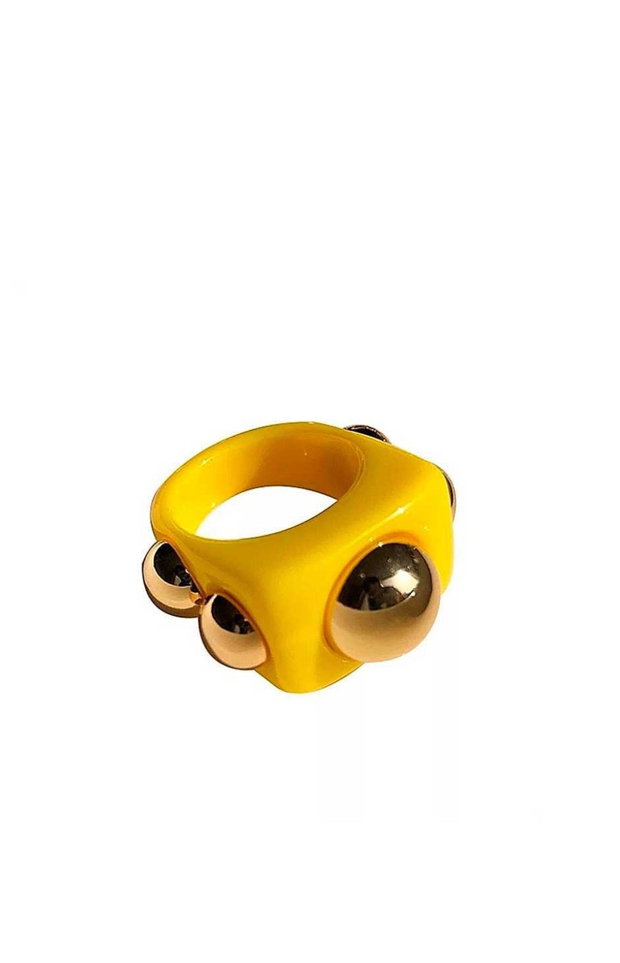 Accesorios Fetiche Suances | Anillo Chunky Amarillo