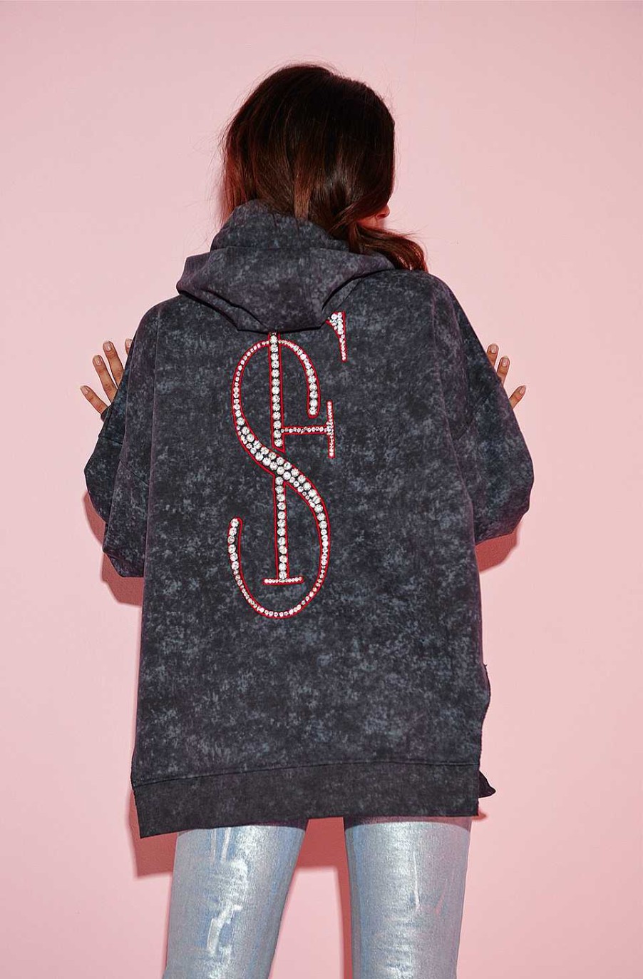 Ropa Fetiche Suances | Sudadera All You Need Is Love Negra By Fetiche Suances