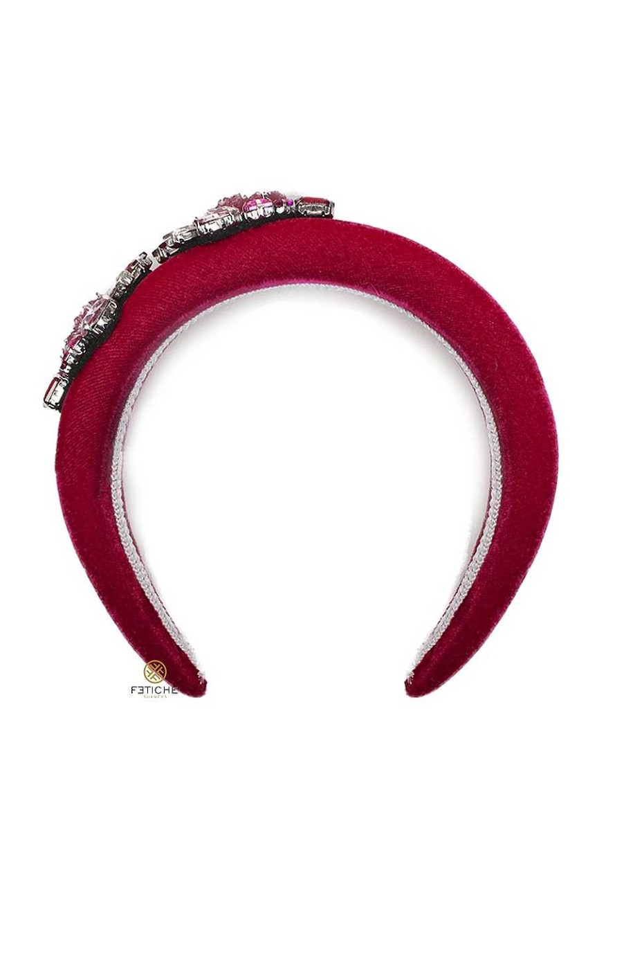 Accesorios Fetiche Suances | Diadema Terciopelo Rosa