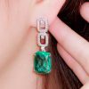 Accesorios Fetiche Suances | Pendientes Joya Verde Esmeralda