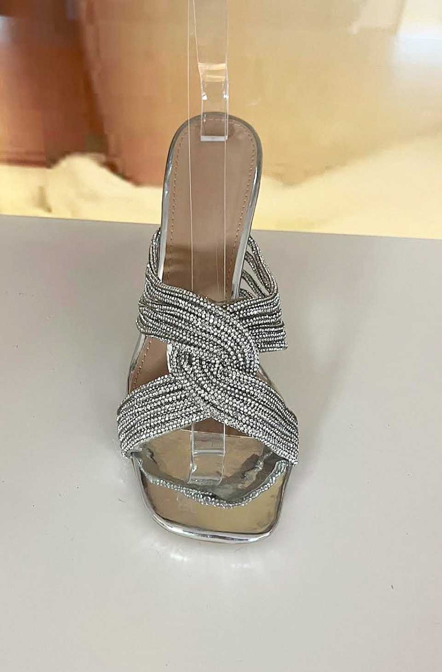 Calzado Fetiche Suances | Sandalias Entrelazado Diamantes