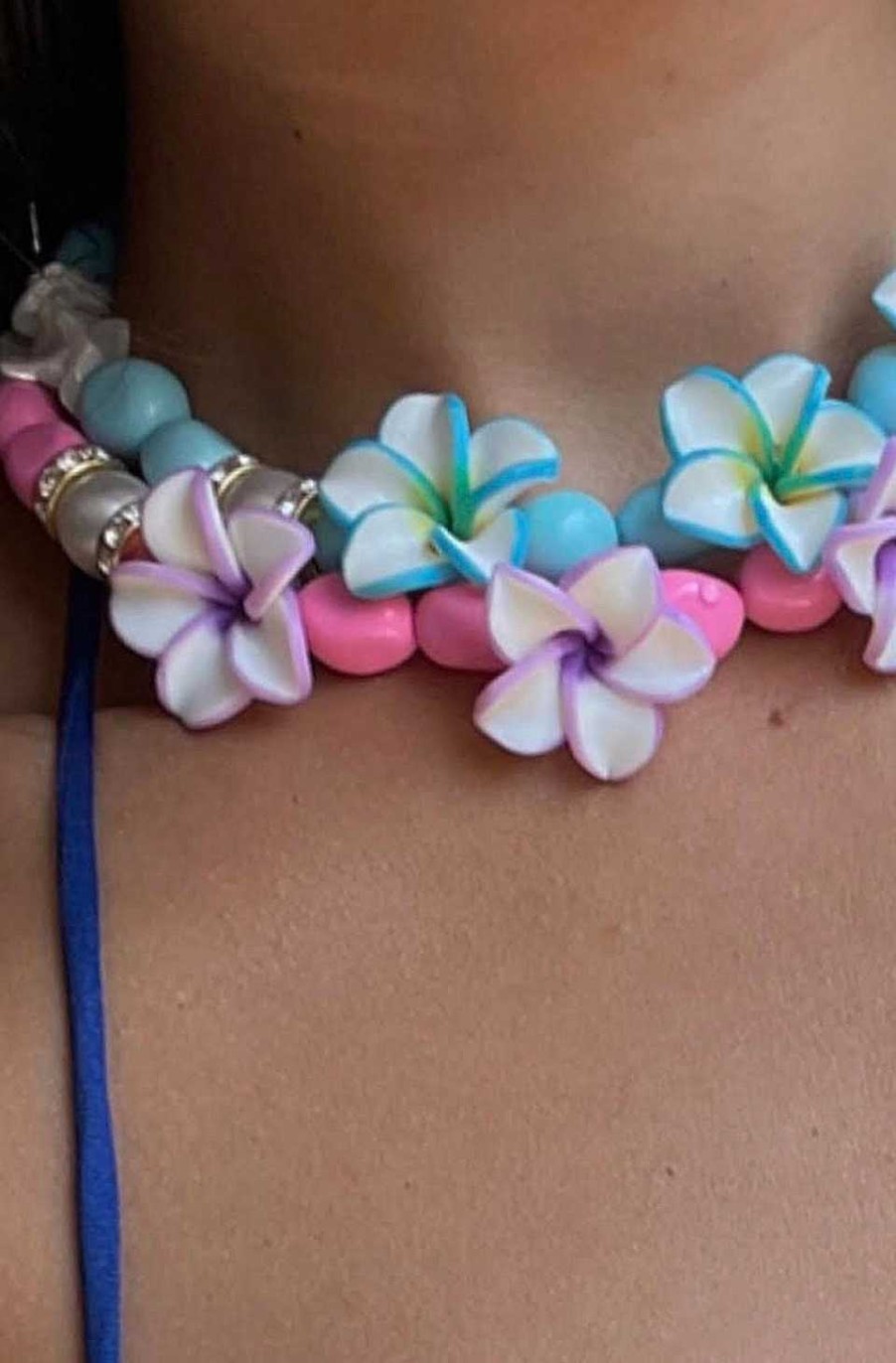 Accesorios Fetiche Suances | Collar Hawai Turquesa