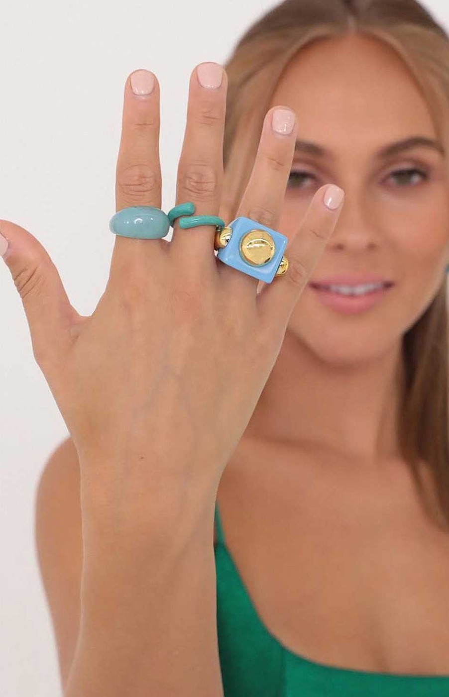 Accesorios Fetiche Suances | Anillo Chunky Blue