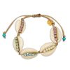 Accesorios Fetiche Suances | Pulsera Cowrie Con Swarovski Crystals