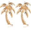 Accesorios Fetiche Suances | Pendientes Dorados Palmera