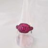 Accesorios Fetiche Suances | Anillo Piedras Fucsia