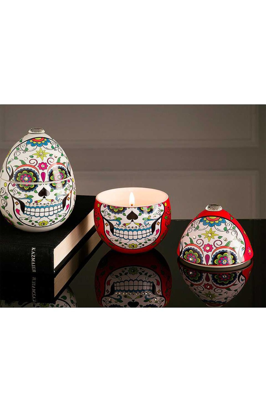 Accesorios Fetiche Suances | Vela Calavera Blanca