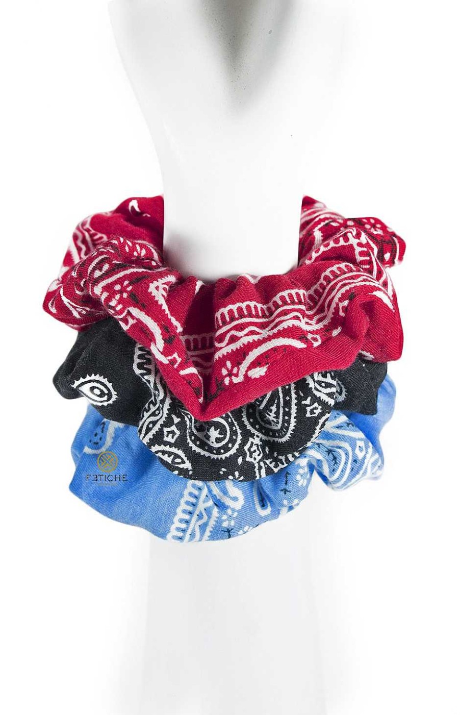 Accesorios Fetiche Suances | Coletero Bandana Azul