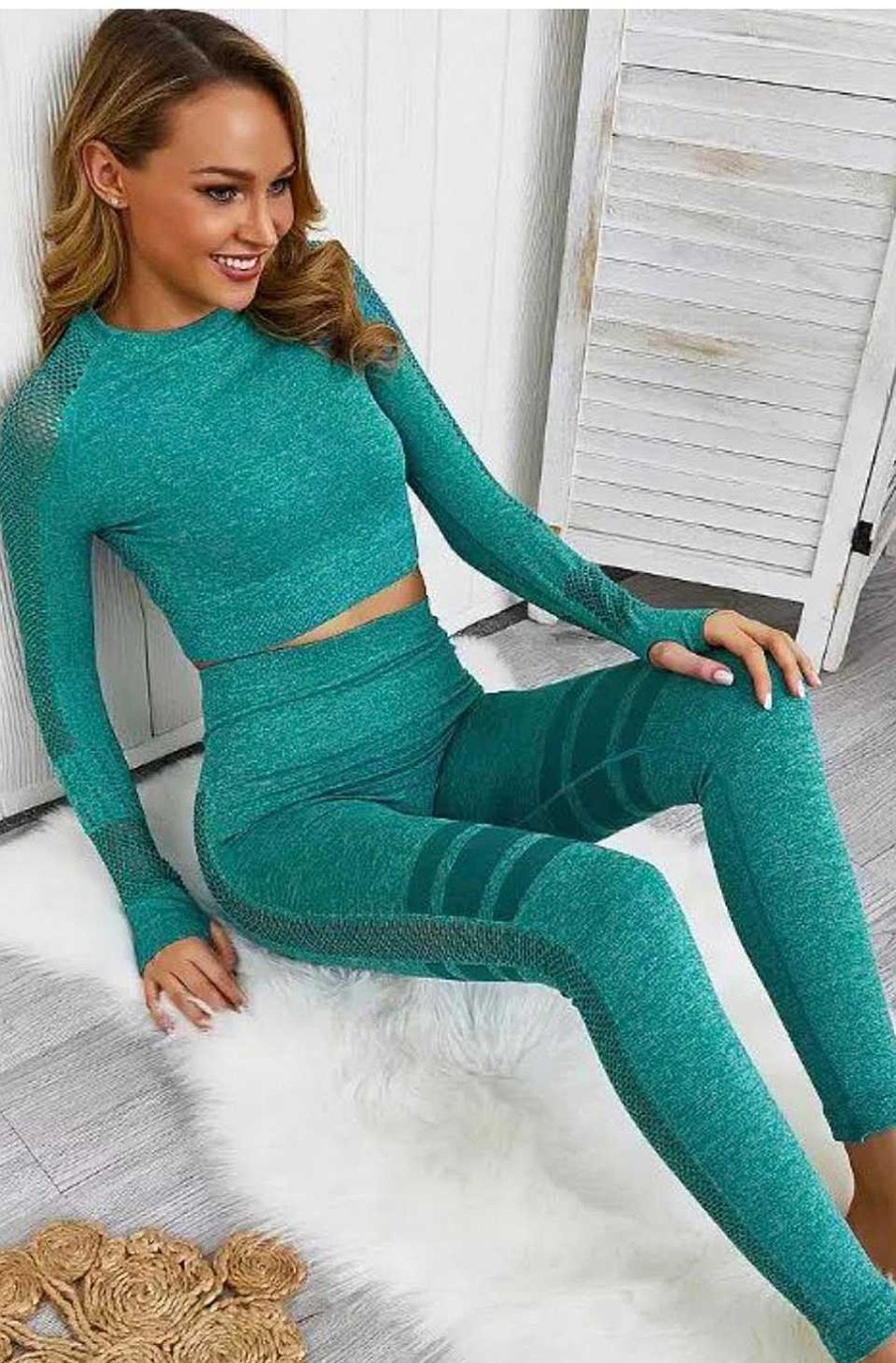 Ropa Fetiche Suances | Conjunto Sport Chic Verde