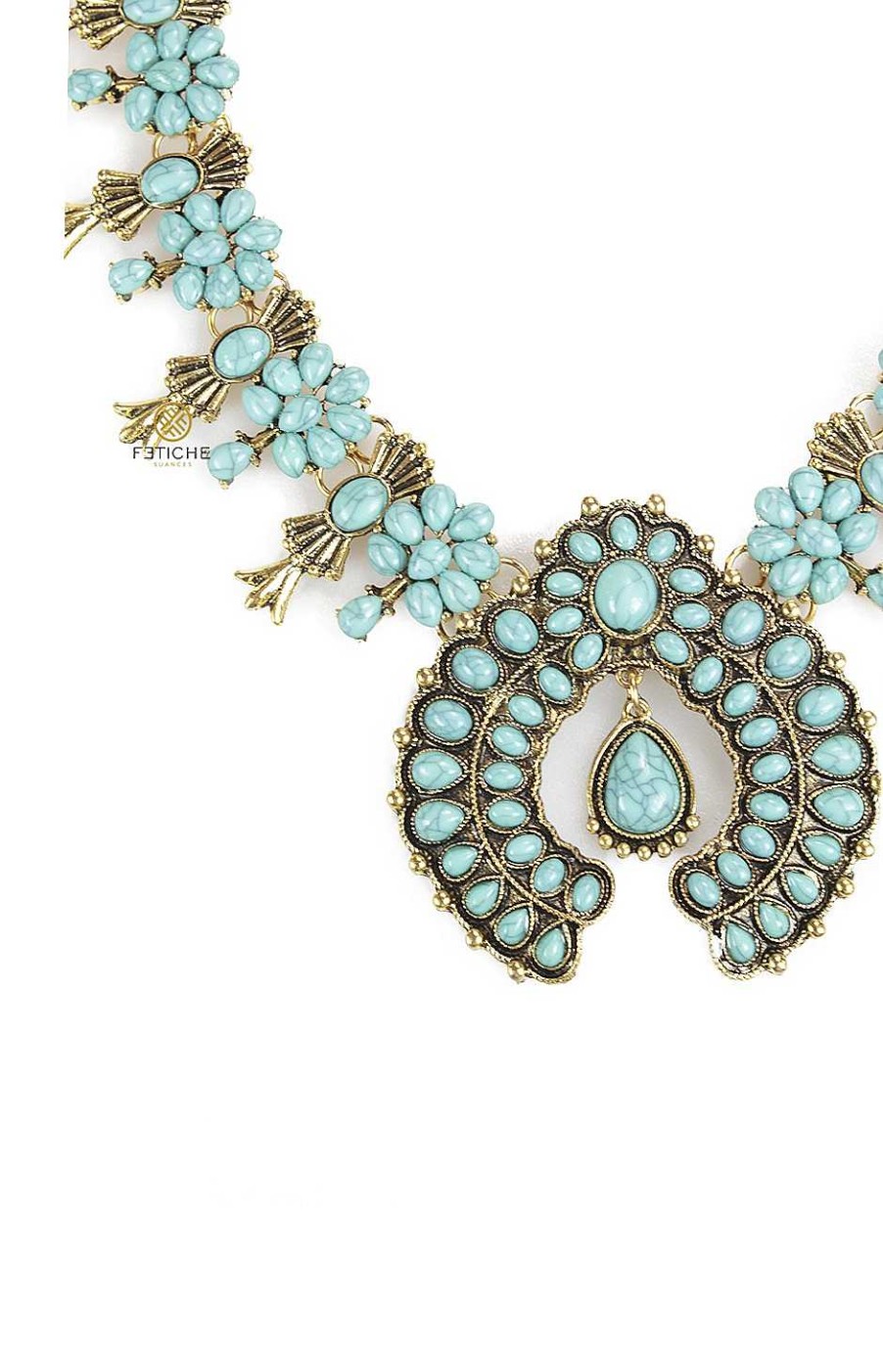 Accesorios Fetiche Suances | Collar Boho Turquesas Cala