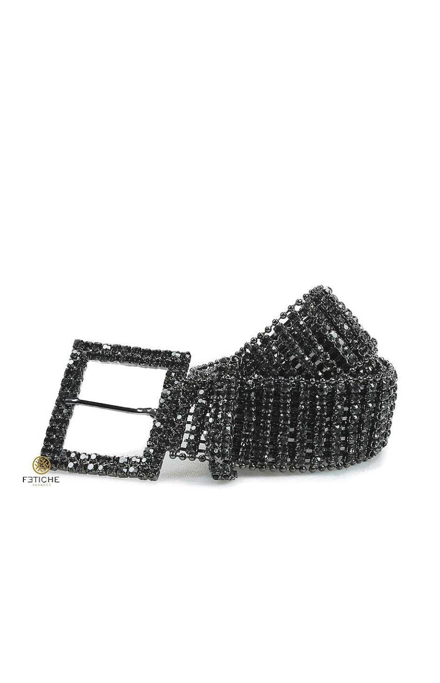 Accesorios Fetiche Suances | Cintur N Strass Gris