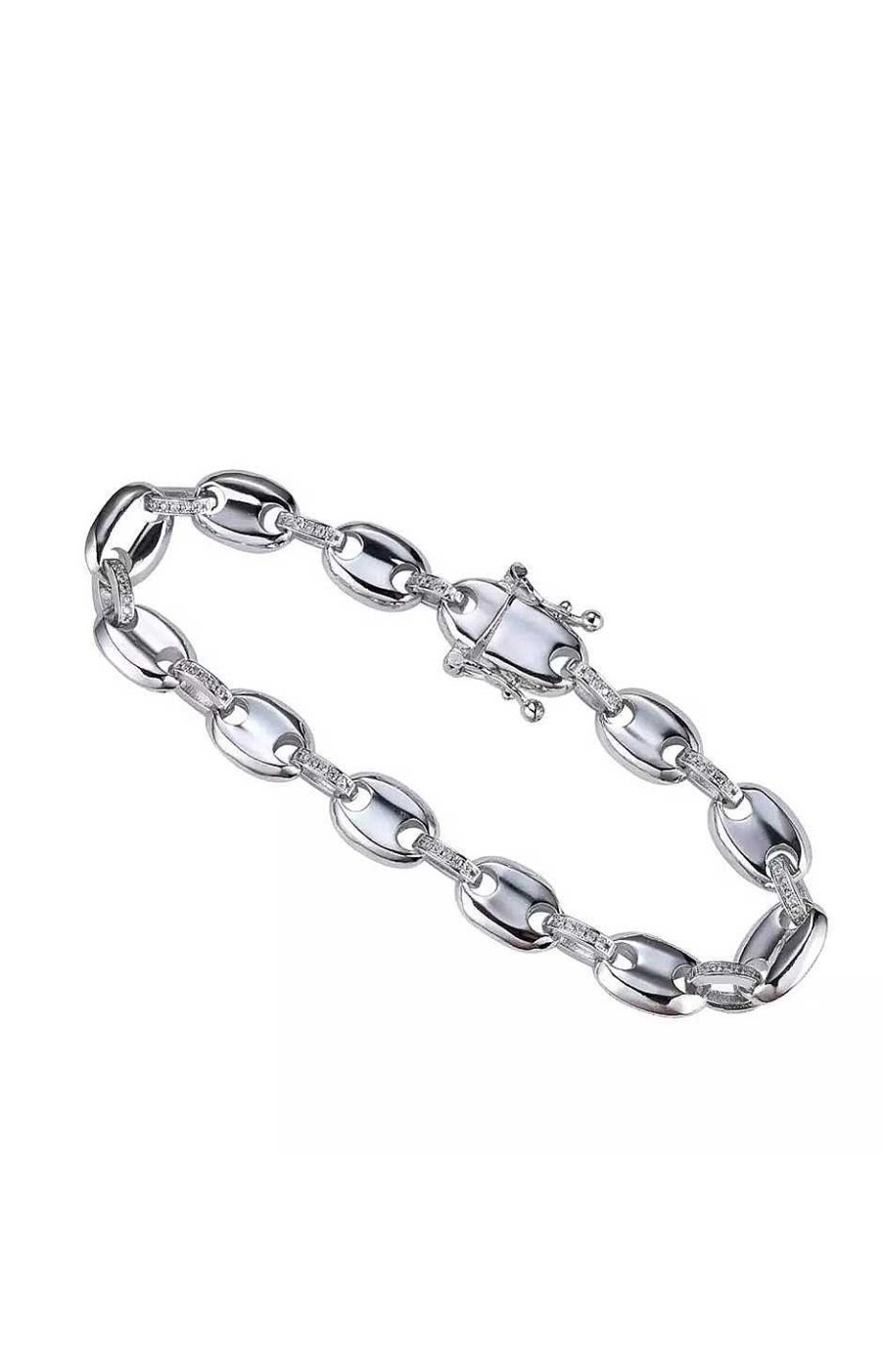 Accesorios Fetiche Suances | Pulsera Crucero Silver