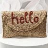 Bolsos Fetiche Suances | Bolso Rafia Hello