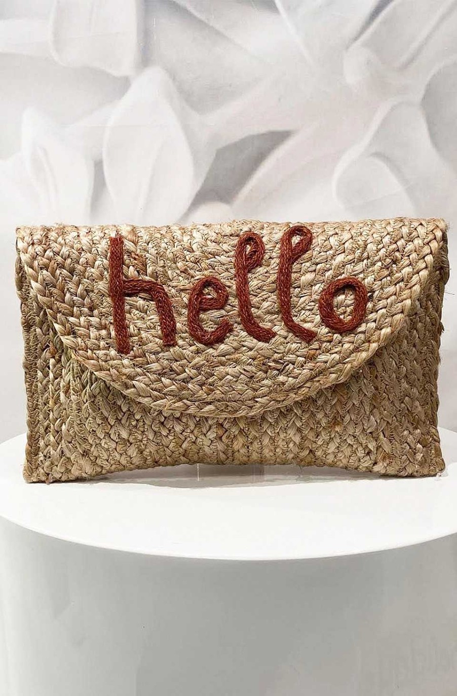 Bolsos Fetiche Suances | Bolso Rafia Hello