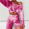 Ropa Fetiche Suances | Conjunto Tie Dye Comfy Viola