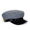 Accesorios Fetiche Suances | Gorra Gris Solapa Charol