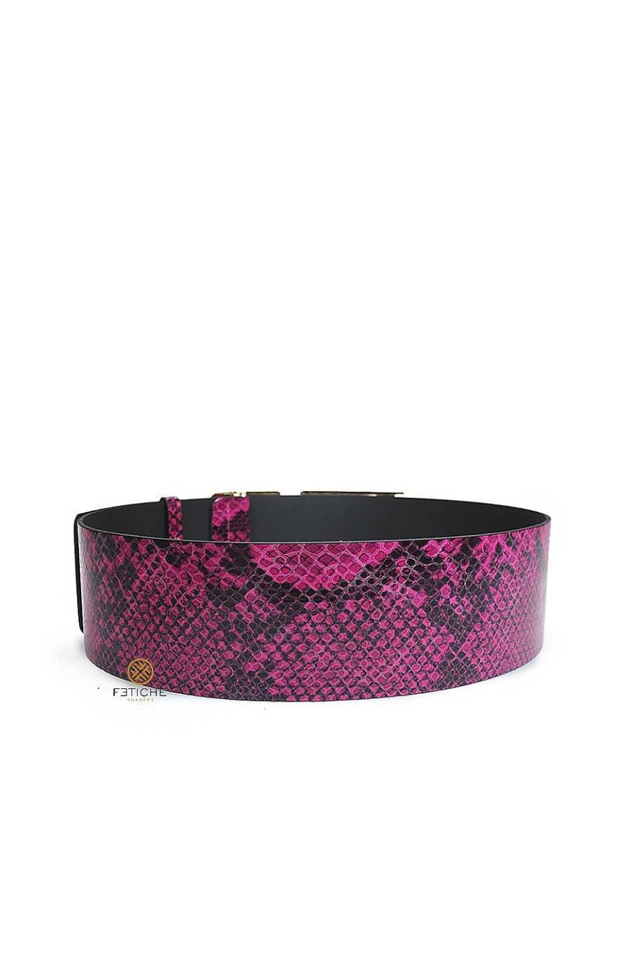 Accesorios Fetiche Suances | Cintur N Dyr Serpiente Fucsia