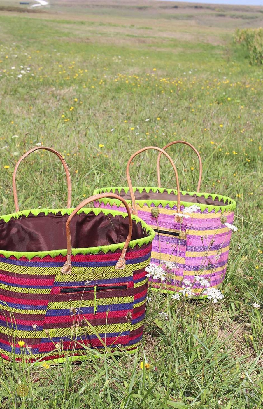 Bolsos Fetiche Suances | Maxi Capazo Boho Flor